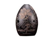 Ocarine Ocarina Vintage Black Clay 8 Fori Strumento Intagliato a Mano Strumento Ocarina in Ceramica for Bambini Ocarina Principiante (Colore : B) Raccoglie
