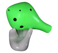 Ocarine Ocarine Ocarine in resina a 6 fori Alto C che suonano strumenti musicali adatti a studenti adulti for iniziare a esercitarsi Gente (Color : Green, Size : 7 * 5 * 10cm)