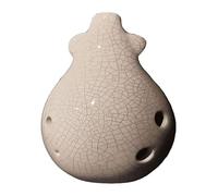 Ocarine Ocarine Strumento da gioco Ocarina Alto F a 6 fori Adatto for l'uso pratico di studenti adulti principianti Classico(Gris)
