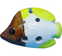 Ocarine Principiante for imparare il tweeter a 4 fori in ceramica piccola ocarina, strumenti a fiato for l'intrattenimento a forma di animale marino del fumetto creativo, regalo unico(4)