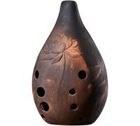 Ocarine Strumento da gioco Ocarina popolare tradizionale in ceramica a 10 fori, adatto a principianti, studenti, artisti, giocatori Classico