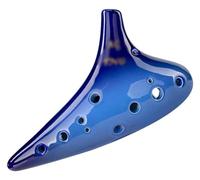 Ocarine Strumento da gioco professionale Ocarina Ac in ceramica a 12 fori adatto for principianti Ocarina Perfetto compagno di viaggio Classico