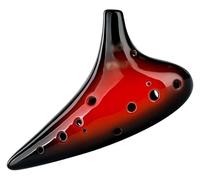 Ocarine Strumento da gioco professionale Ocarina Ac in ceramica a 12 fori adatto for principianti Ocarina Perfetto compagno di viaggio Classico