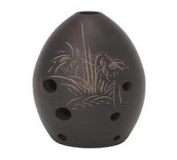Ocarine Strumento musicale Ocarina professionale in ceramica nera a 8 fori for bambini, studenti adulti e regali di compleanno for principianti Classico