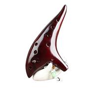 Ocarine Strumento Musicale Professionale Per Flauto Traversa In Ceramica Ocarina Advanced Adatto A Principianti E Studenti (Color : 01)