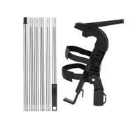 Ocastuted Asta Estensibile Per Verniciatura a Spruzzo - Supporto Regolabile per Spruzzatore,Spolverino Telescopico Per Pittura Interni Rifiniture Mobili Porte Scaffali
