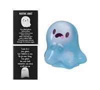 Ocastuted Statue Di Fantasmini Fosforescenti - Simpatico Fantasma Miniature Che Al Buio Per Esterni - Decorazioni Atmosfera Festiva Per Scrivanie Camere Soggiorno Librerie Camini