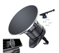 Ocastuted Supporto per telefono, presa d'aria per auto, supporto per GPS con clip di ventilazione, per auto portatile regolabile, Supporto per navigazione nel veicolo, supporto per telefono magnetico
