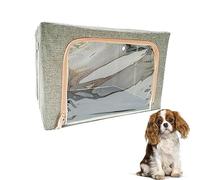 OCAZI Gabbia per Terapia Intensiva con Ossigeno per Animali da Compagnia, Cane, Gatto Vivaio per Covata in Pet Nidiata in Pet per Il Trattamento della Respirazione della Tosse E-66L