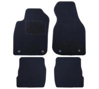 OCC Design - Tappetini Auto, Compatibile con Audi A6 C5 (1997-2002), Velluto/Polipropilene, Ancoraggio Originale, Schienale Antiscivolo, Coppa del Tallone, 4 Pezzi