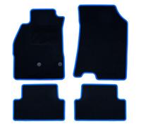 OCC DESIGN - Tappetini auto su misura, Compatibile con Renault Megane III (2009-2016), moquette di alta qualità, velluto/polipropilene, ancoraggio originale, retro antiscivolo, talloniera, 5 pezzi