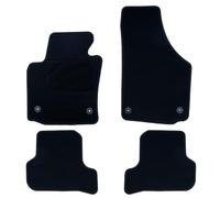 OCC DESIGN - Tappetini auto su misura, Compatibile con Seat LEON MK2 (2005-2012), moquette di alta qualità, velluto/polipropilene, ancoraggio originale, schienale antiscivolo, talloniera, 5 pezzi