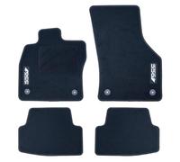 OCC DESIGN - Tappetini Auto Su Misura, Compatibile con Volkswagen Golf VII (2012-2019), Moquette di Alta Qualità, Velluto/Polipropilene, Ancora Originale, Retro Antiscivolo, Coppa Tallone, 4 Pezzi