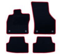 OCC DESIGN - Tappetini Auto Su Misura, Compatibile con Volkswagen Golf VII (2012-2019), Moquette di Alta Qualità, Velluto/Polipropilene, Ancora Originale, Retro Antiscivolo, Coppa Tallone, 4 Pezzi