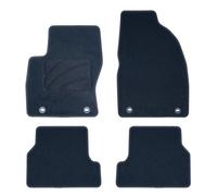 OCC DESIGN - Tappetini Auto, Tappeti Su Misura, Compatibile con Ford Focus II (2004-2011), Moquette di Alta Qualità, Velluto/Polipropilene, Ancora Originale, Retro Antiscivolo, Talloniera, 4 Pezzi