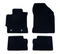 OCC DESIGN - Tappetini per auto su misura, Compatibile con Toyota Auris (2013-presente), moquette di alta qualità, velluto/polipropilene, ancoraggio originale, retro antiscivolo, talloniera, 4 pezzi