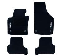 OCC DESIGN - Tappetini per auto, Tappeti su misura, Compatibile con Seat Leon MK2 (2005-2012), alta qualità, Velluto/Polipropilene, Ancoraggio originale, Schienale antiscivolo, Coppa tallone, 5 pezzi