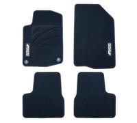 OCC DESIGN - Tappetini su misura, Compatibili con Peugeot 208 (2012-2019), moquette di alta qualità, velluto/polipropilene, ancoraggio originale, schienale antiscivolo, talloniera, 4 pezzi