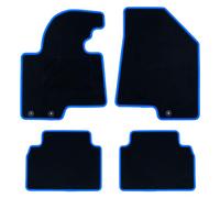 OCC DESIGN Tappeto su misura Kia Sportage (2010-2016) 5 pezzi bordo blu