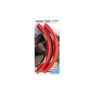 OCC MOTOR SPORT Coprivolante Auto, Rosso, 2 Pezzi
