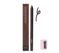 Occasionalous Eye Liner, 24 HR Waterproof Eyeliner Duo Sharpenable Eye Pencil, Systemous Eyeliner, 2 in 1 Eye Liners and Eyebrow Pencil, No Smudging, Fading, Smooth and Easy to Color (Marrone)