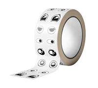 Occhi Adesivi 500 Pezzi Di Etichette Estetiche Con Espressioni Occhi | Rotolo di Sticker Adatti A Bambine, Aula, Scuola, Insegnante, , Cartoleria, Decorazione, Libro,
