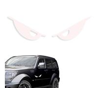 Occhi adesivi per casco - Decalcomania riflettente per casco da motociclista durevole, adesivo decorativo per il corpo del casco per auto, bici, bicicletta