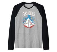 Occhi al Cielo Esplorazione di Birdwatching Maglia con Maniche Raglan
