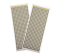 Occhi artificiali da, 500 x occhi adesivi da 6 mm per esche da | Assortimento di occhi finti per d'acqua o salata, stagni