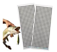 Occhi artificiali da, 500 x occhi adesivi da 6 mm per esche da | Assortimento di occhi finti per d'acqua o salata, stagni