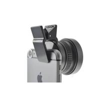 SYSTEM-S Occhi di Pesce e Macro 37 mm Lente con Clip per Smartphone