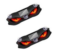 Occhi Led Per Parabrezza Auto - 2pieces 13.5cm×4.3cm Led Per Occhi Per Auto | Occhi Del Diavolo Solaris Dinamici Per Auto - Per Moto Camper Veicoli SUV Lunotto Anteriore Posteriore Feste