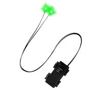 Occhi Luminosi A LED | Luci Cosplay Teschio Con Timer | Decorazioni LED Spaventosi per Lapidi Scheletri - Scheletri Zucche Lapidi Festa