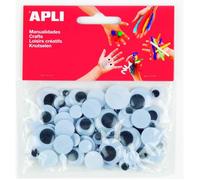 Occhi neri rotondi non adesivi