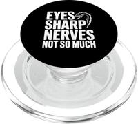 Occhi Nervi affilati Non così tanto divertente Hawk Lover PopSockets PopGrip per MagSafe