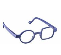 OCCHIALE DA LETTURA APTICA POP ART FLEX QUADRO TONDO "BLUE CONTROL LENSES"