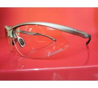 Occhiale fotocromatico moto bici sci colore grigio titanio opaco BERTONI F325A