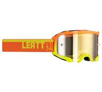 Leatt Velocity 4.5 Iriz S23, maschera cross Taglia unica male Arancione/Giallo Bronzo Fumé