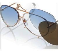 OCCHIALE PORSCHE DESIGN P8478 W 6910 GOLD/WHITE lens BROWN+AZZ SFUMATO