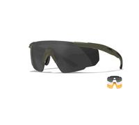 OCCHIALE TATTICO WILEY X A PROTEZIONE BALISTICA SABER ADVANCED VERDE 3 LENTI