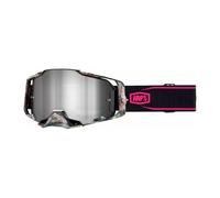 Occhiali 100% MX Armega Smeraldo Silver Mirror MTB Motocross Quad ATV