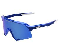Occhiali 100 s3 rbh gloss blue holographic con lenti a specchio hiper royal blue