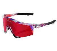100percent Speedcraft Fdj Sunglasses Viola HiPER Fire Red Mirror Lens/CAT3 Gloss Translucent Red / Blue