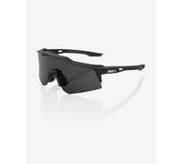 Occhiali 100% Speedcraft XS nero Soft Tact con lente fumé