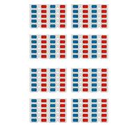 Occhiali 3D, 80x di Lenti Stereo nel Carta e per Film Set di Occhial8833