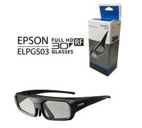 Occhiali 3D a otturatore attivo RF compatibili con il proiettore Epson EH-TW5100 ELPGS03, occhiali 3D ricaricabili con cavo di ricarica
