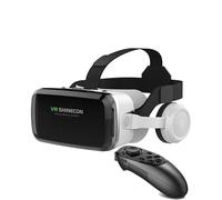 Occhiali 3D per realtà virtuale VR, compatibili con iPhone 15 16 pro Max Mini X R 11 12 Samsung 4,7-6,1 pollici Android Cellulare, occhiali 3D VR per film e videogiochi IMAX con telecomando