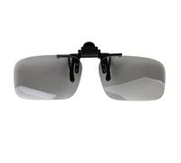 Occhiali 3D polarizzati circolari passivi a clip per TV 3D