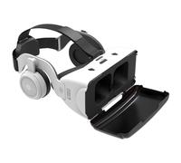 Occhiali 3D VR per la realtà virtuale - Realtà virtuale regolabile - Obiettivi HD 3D per cellulare | Occhiali VR anti-luce blu e cuffie per