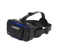 Occhiali 3D VR VR Realtà Virtuale Auricolare Supporto 360 ° Panorama Grande Schermo an-ti Bluelight Regolabile Distanza pupilla Preven-t Occhiali da fatica per Film Giochi VR Occhiali